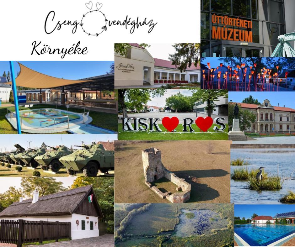 Csengo Vendeghaz Hotel Kiskoros Eksteriør billede